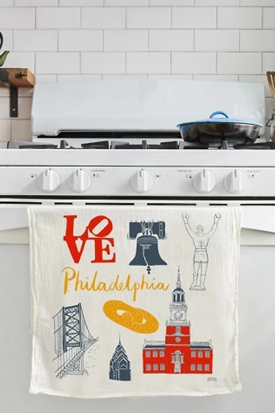 Claudia Pearson Philadelphia Tea Towel