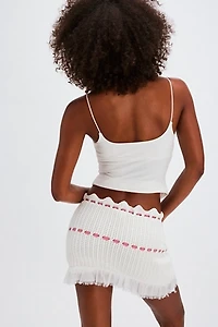For Love & Lemons Sora Mini Skirt