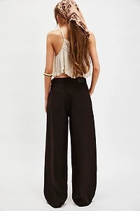 Citizens of Humanity Brynn Drawstring Linen Trousers