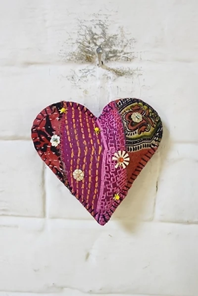 FP One x FP Mart Beaded Heart Ornament