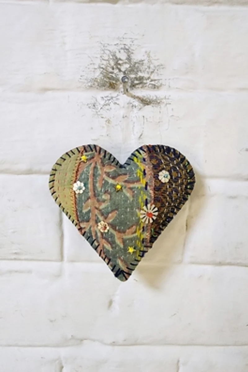FP One x FP Mart Beaded Heart Ornament