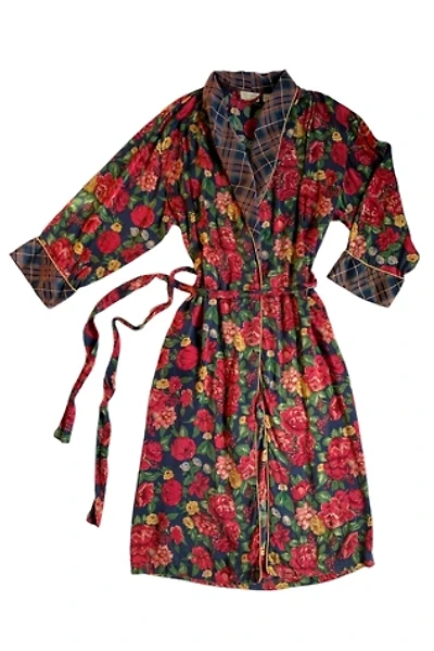 Vintage 1980 Victoria's Secret Gold Label Silk Robe Selected by SharpLilTeeth