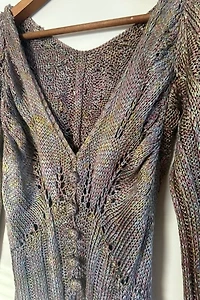 1970s Pastel Knit Midi Dress Selected by Cherry