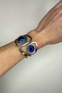 Mid Century Abstract Eye Ball Bracelet Selected by Cherry