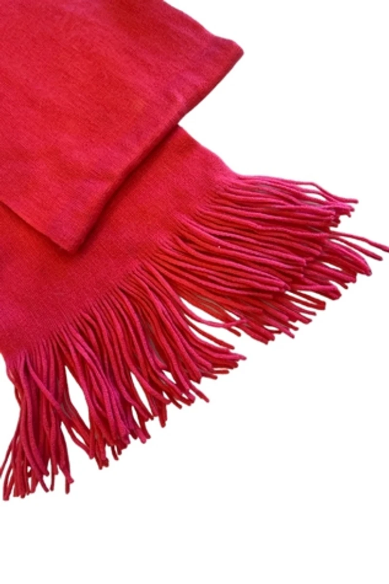 Cashmere Fringed Scarf Selected by Personal Choice
