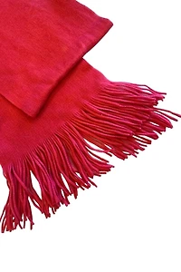 Cashmere Fringed Scarf Selected by Personal Choice