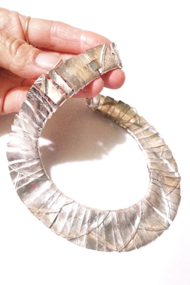 Les Bernard Articulated Metal Choker Selected by Garbage Soup
