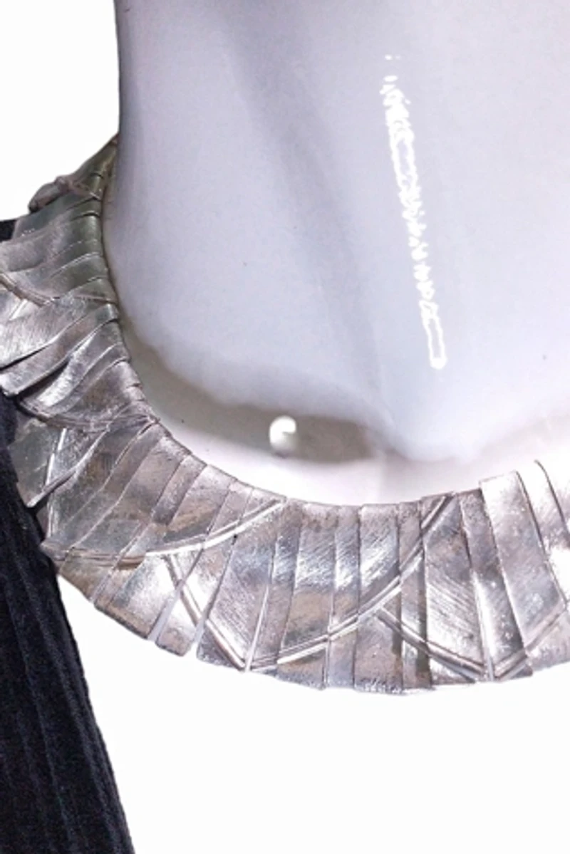 Les Bernard Articulated Metal Choker Selected by Garbage Soup