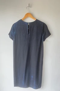 Les Copains Blue Sparkle Mini Dress Selected by The Curatorial Dept.