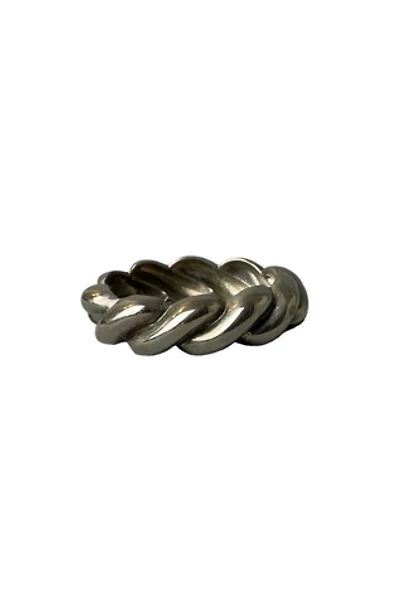 Vintage Silver Bangle Bracelet Selected By Ankh By Racquel Vintage