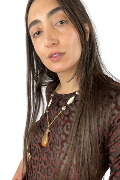 Vintage Miriam Haskell Beaded Chain Necklace Selected By Ankh By Racquel Vintage