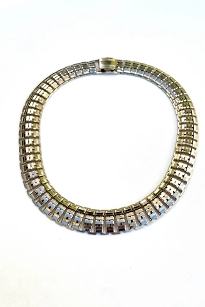 Vintage Coro Gold-Tone Collar Necklace Selected By Ankh By Racquel Vintage