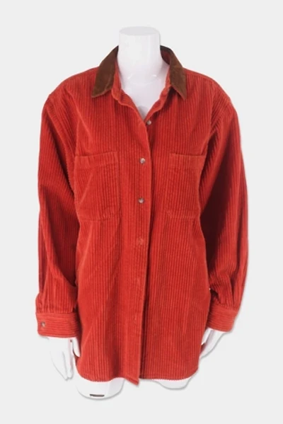 1990s Persimmon Corduroy Chore Jacket Selected By Ritual Vintage