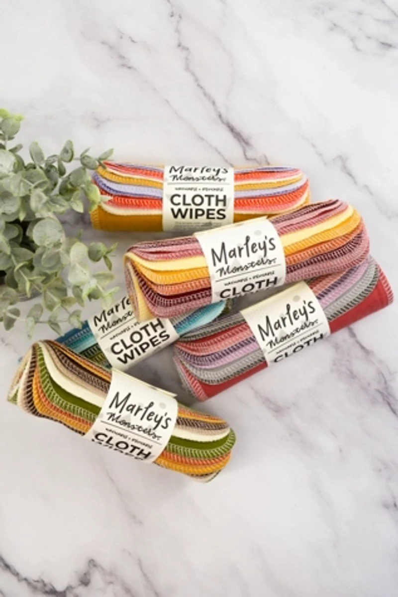 Marley's Monsters Cloth Wipes: Specialty Color Mixes