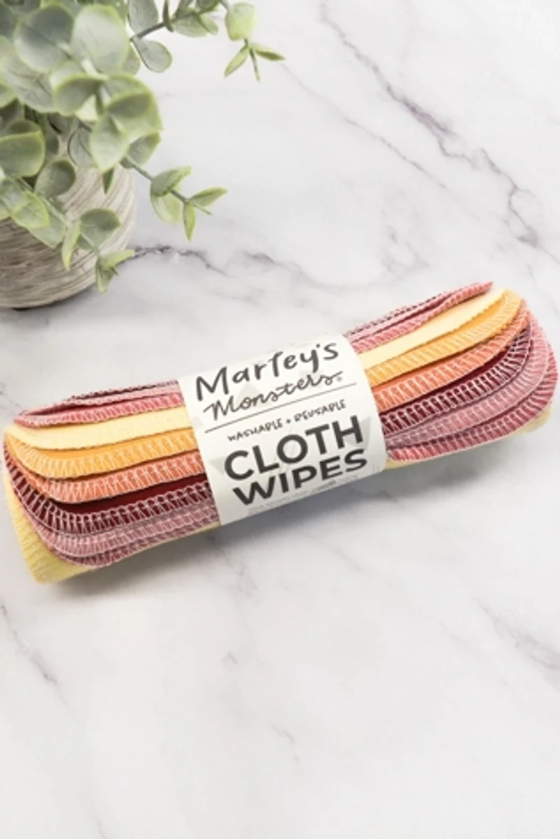 Marley's Monsters Cloth Wipes: Specialty Color Mixes