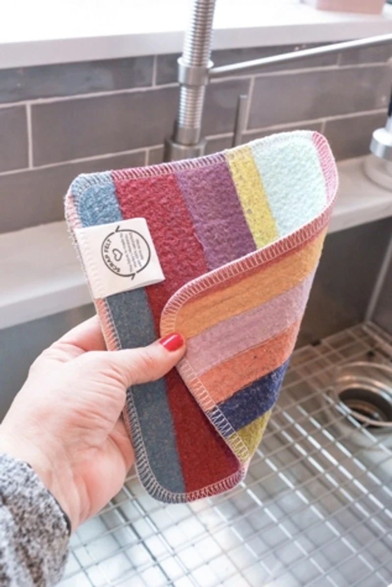 Marley's Monsters Scrap Felt Dishcloth