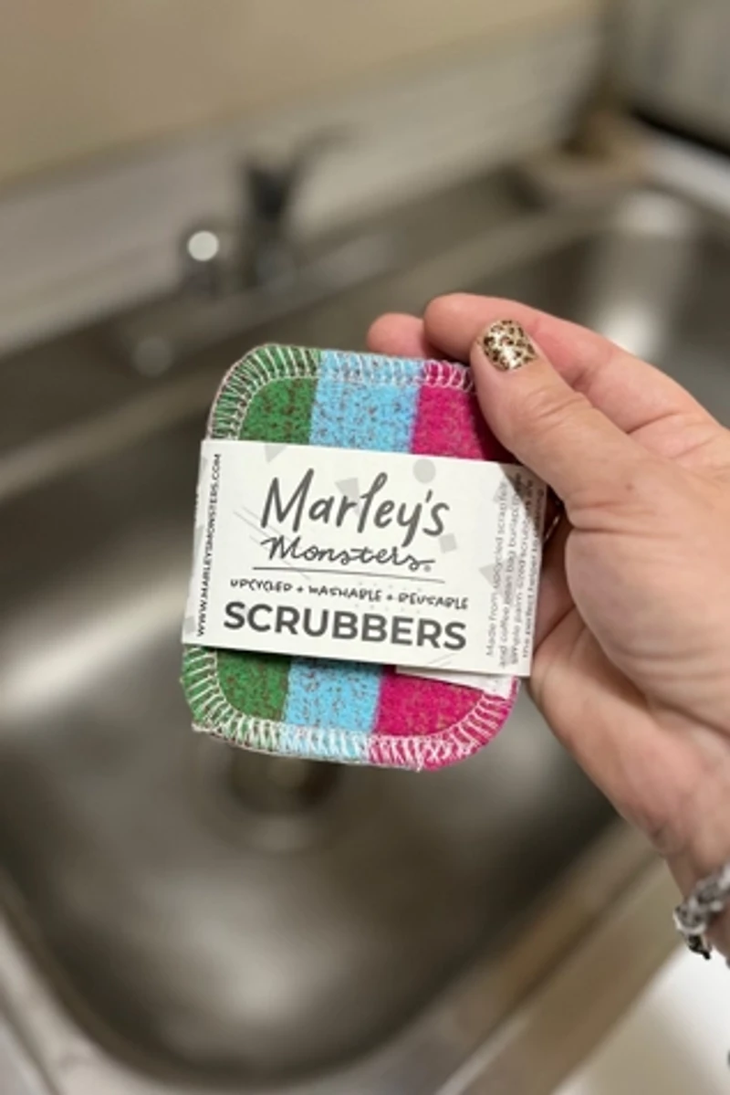Marley's Monsters Scrap Felt Scrubbers: Set of 2