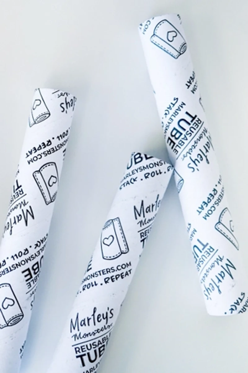 Marley's Monsters UNpaper® Towel Tube: Kraft