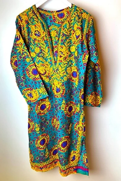 Vintage Embroidered Caftan Selected by Nomad Vintage