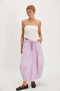 Willow Poplin Maxi Skirt
