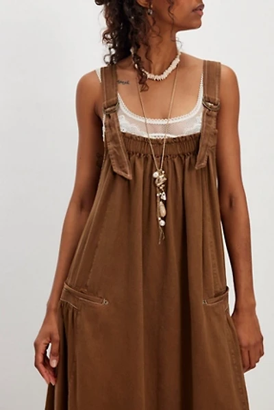 Machu Barrel Midi Dress