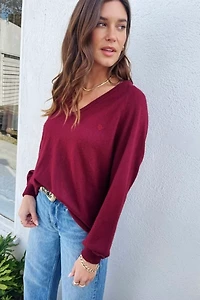 Christian Dior Burgundy Sweater