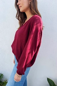 Christian Dior Burgundy Sweater