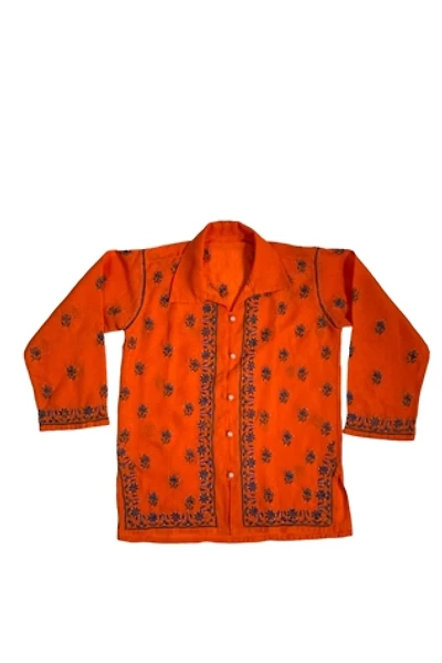 Vintage 1960s Cotton Embroidered Blouse Selected by SharpLilTeeth