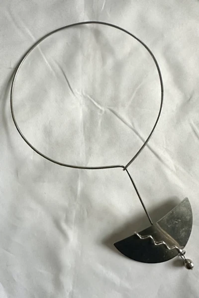 1970s Mesopotamic Half Sphere Modernist Choker Selected by Cherry