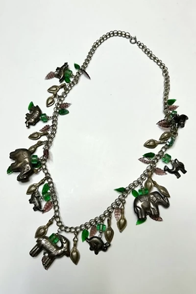 1980s Silver Animal Charm Chain Belt Selected by Cherry