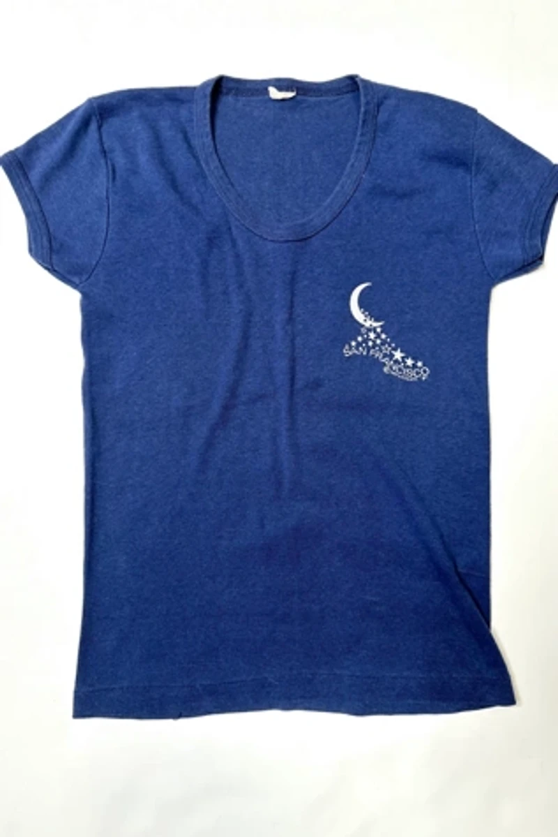 1970s San Fransisco Baby Doll Tee Selected by Cherry