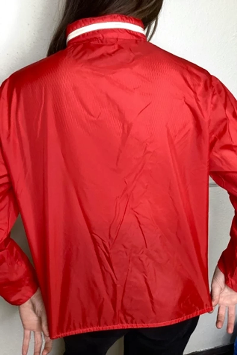 1970s Stars and Lighting Windbreaker Hoodie Selected by Cherry