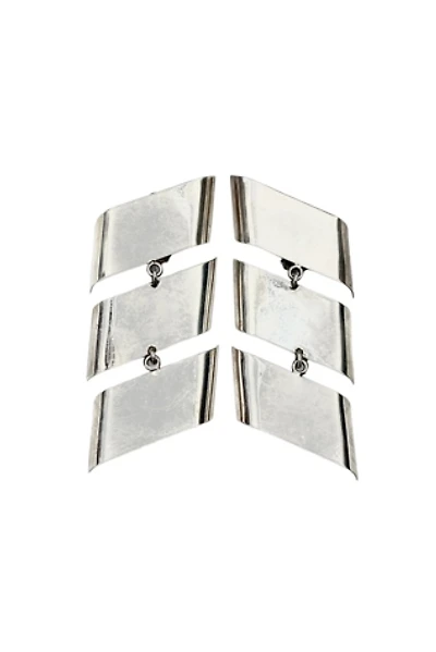 1980s Vintage Sterling Silver Statement Earrings Selected by BusyLady Baca & The Goods
