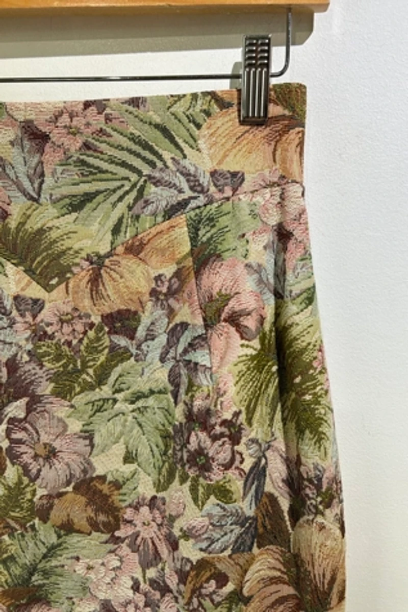 Florence Cromer Fashion Floral Pencil Skirt Selected by The Curatorial Dept.