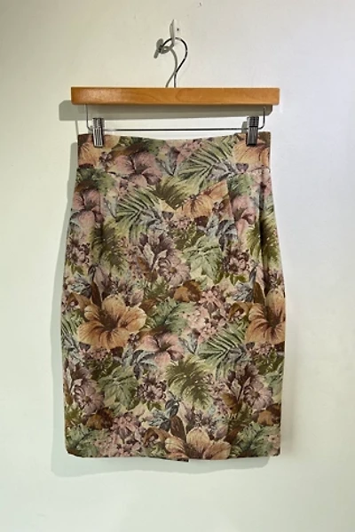 Florence Cromer Fashion Floral Pencil Skirt Selected by The Curatorial Dept.