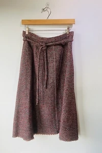 Sibel Saral Tweed Wool Skirt Selected by The Curatorial Dept.