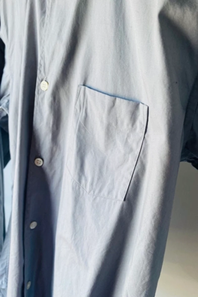 Comme des Garcons Boy Grey Cotton Shirt Selected by The Curatorial Dept.