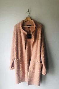 St. John Pink Cardigan Selected by The Curatorial Dept.