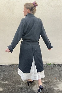 RTH Grey Liner Coat Selected by The Curatorial Dept.