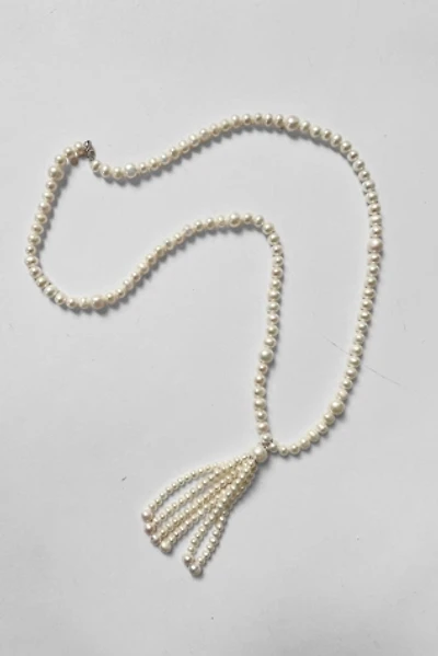 Vintage Freshwater Pearl Tassel Necklace Selected by MARMALADE