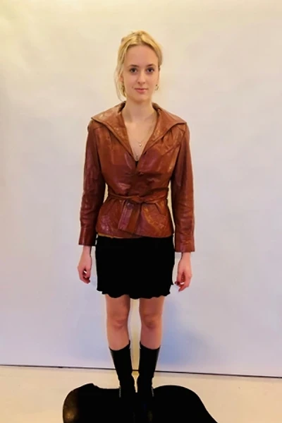 Vintage Leather Jacket Selected by Atlantic Vintage