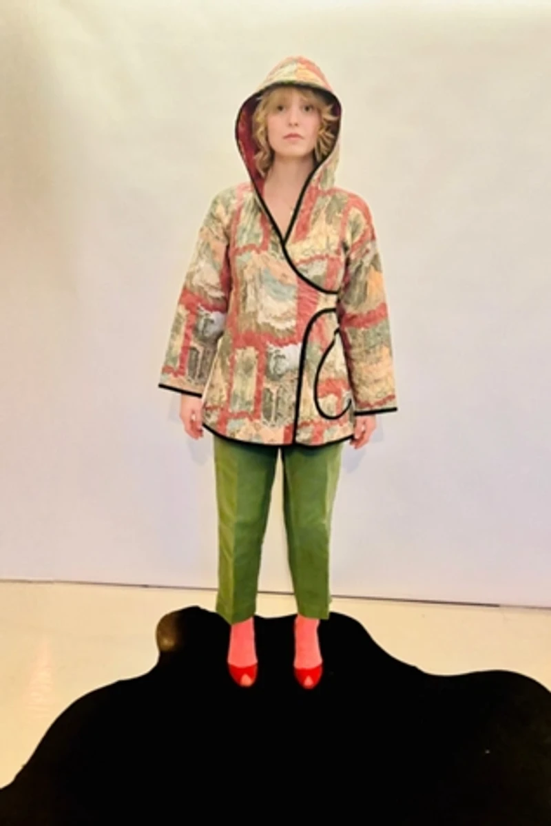 Vintage Reversible Quilted Jacket Selected by Atlantic Vintage