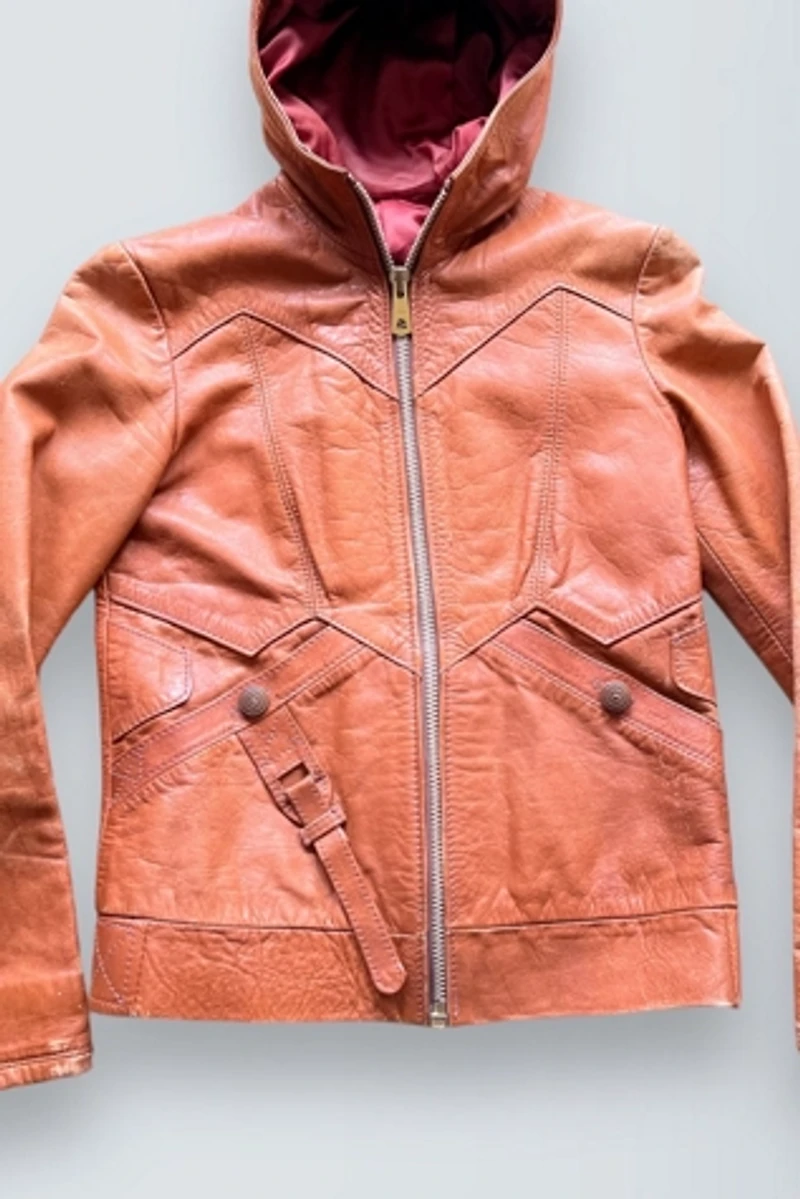East West Leather Jacket Selected by Goodbye Heart