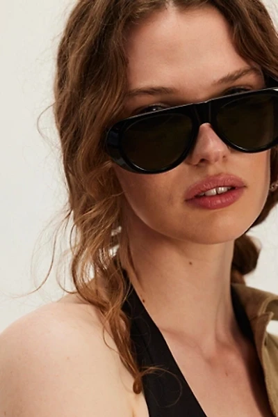 Harley Retro Aviator Oversized Sunglasses