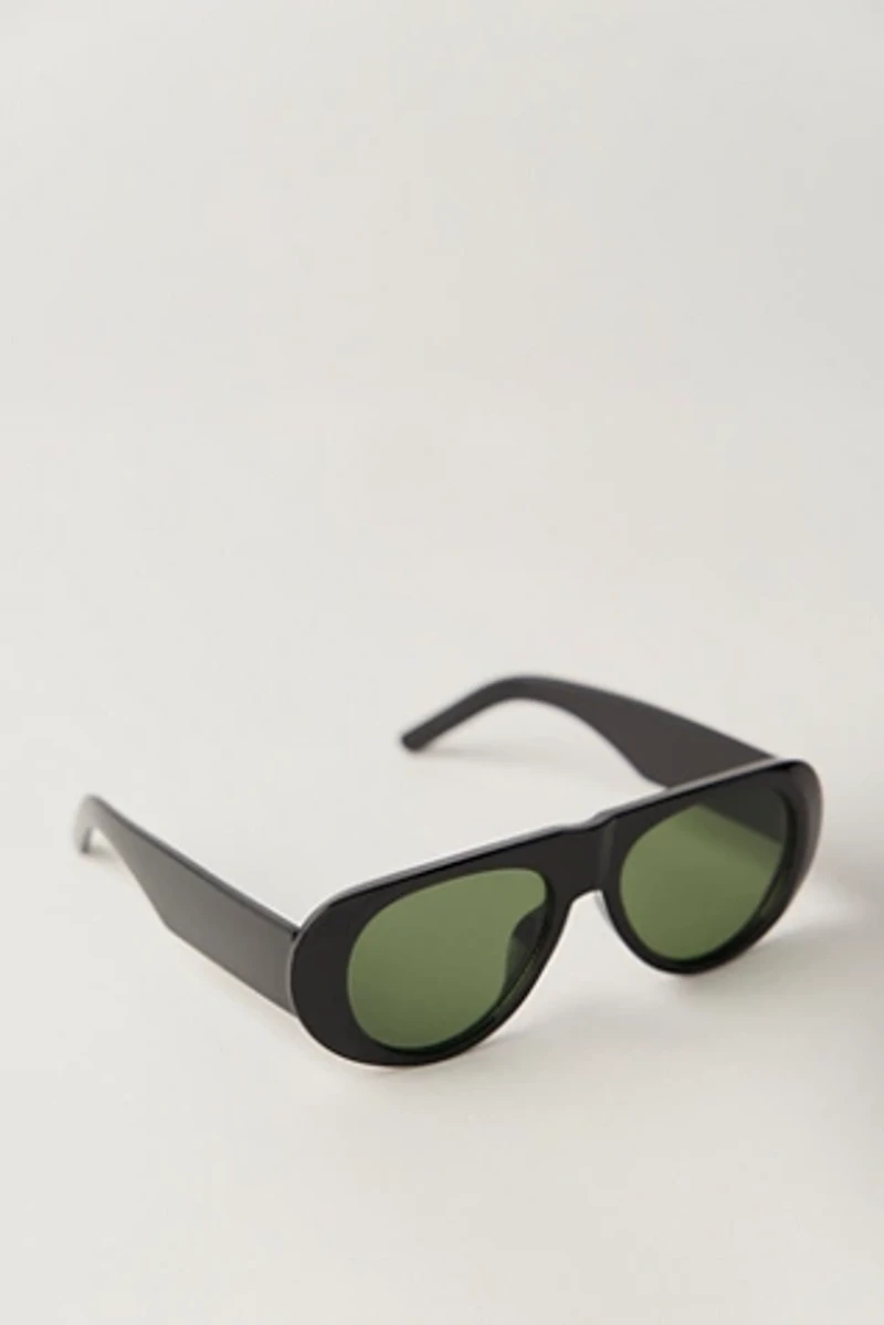 Harley Retro Aviator Oversized Sunglasses