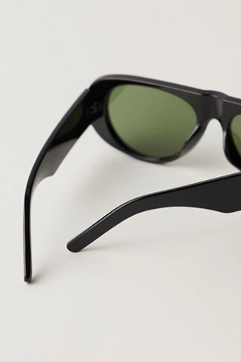 Harley Retro Aviator Oversized Sunglasses
