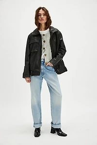 MOTHER High-Waisted Study Skimp Jeans