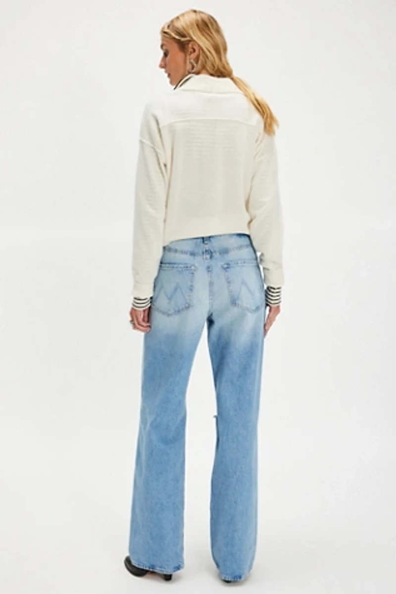 MOTHER The Dodger Sneak Jeans