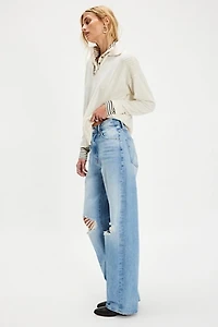 MOTHER The Dodger Sneak Jeans