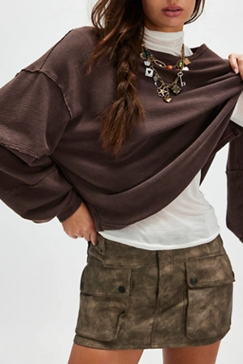 We The Free Mod Moment Mini Skirt